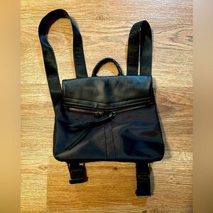Botkier Black Leather Backpack
